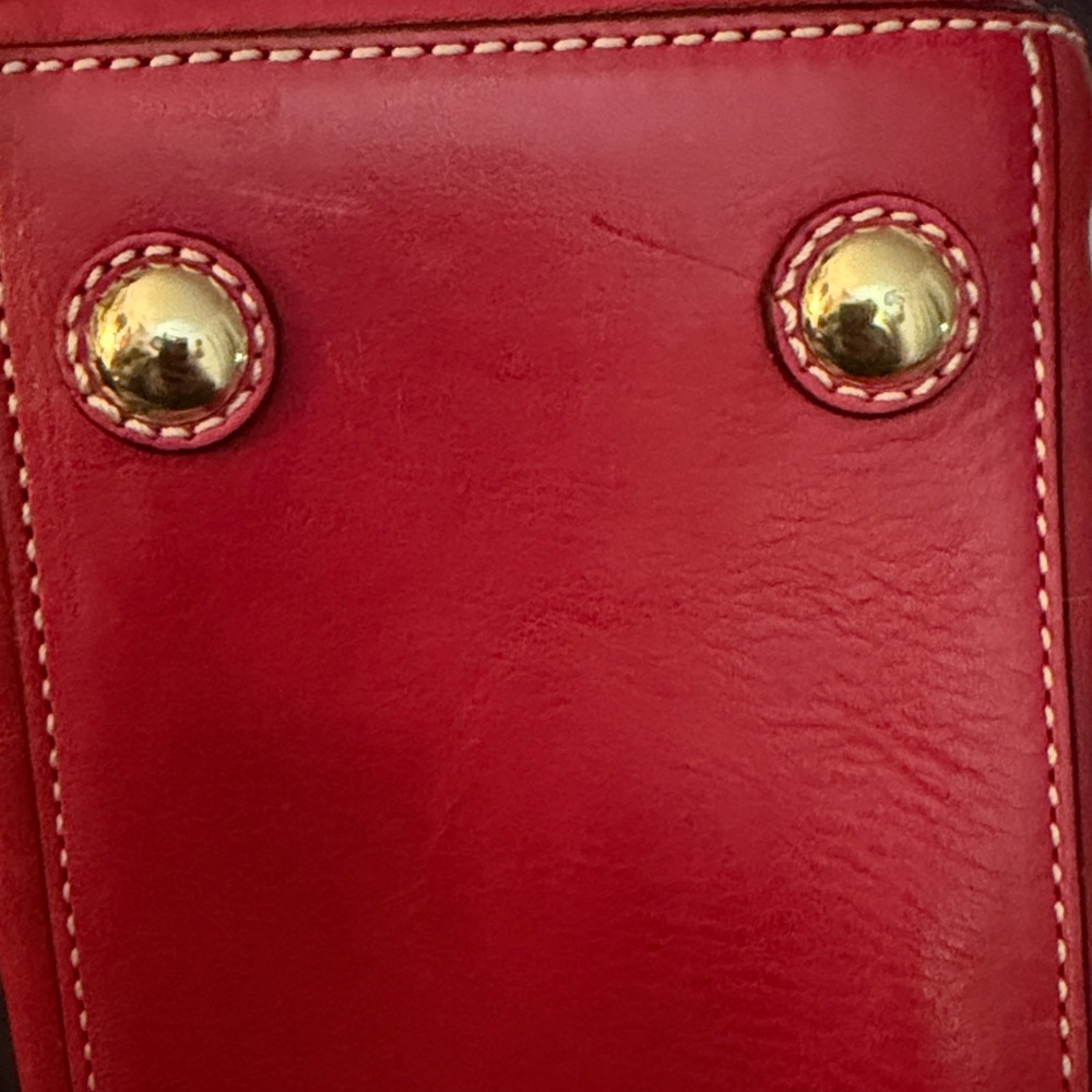 Coach Madeline bag - pink with tan bow - Picture 9 of 17